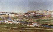 Aureliano De Beruete Y Moret Tthe Outskirts of Madrid oil painting artist